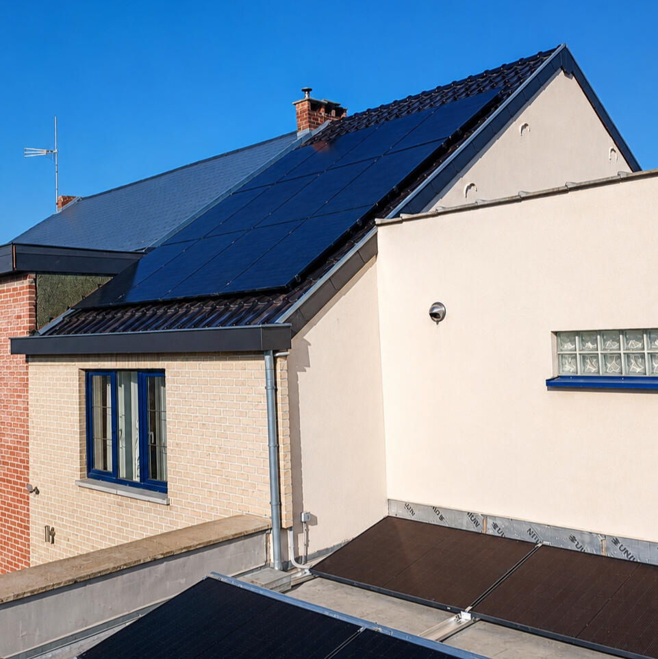 Installation de panneaux solaires